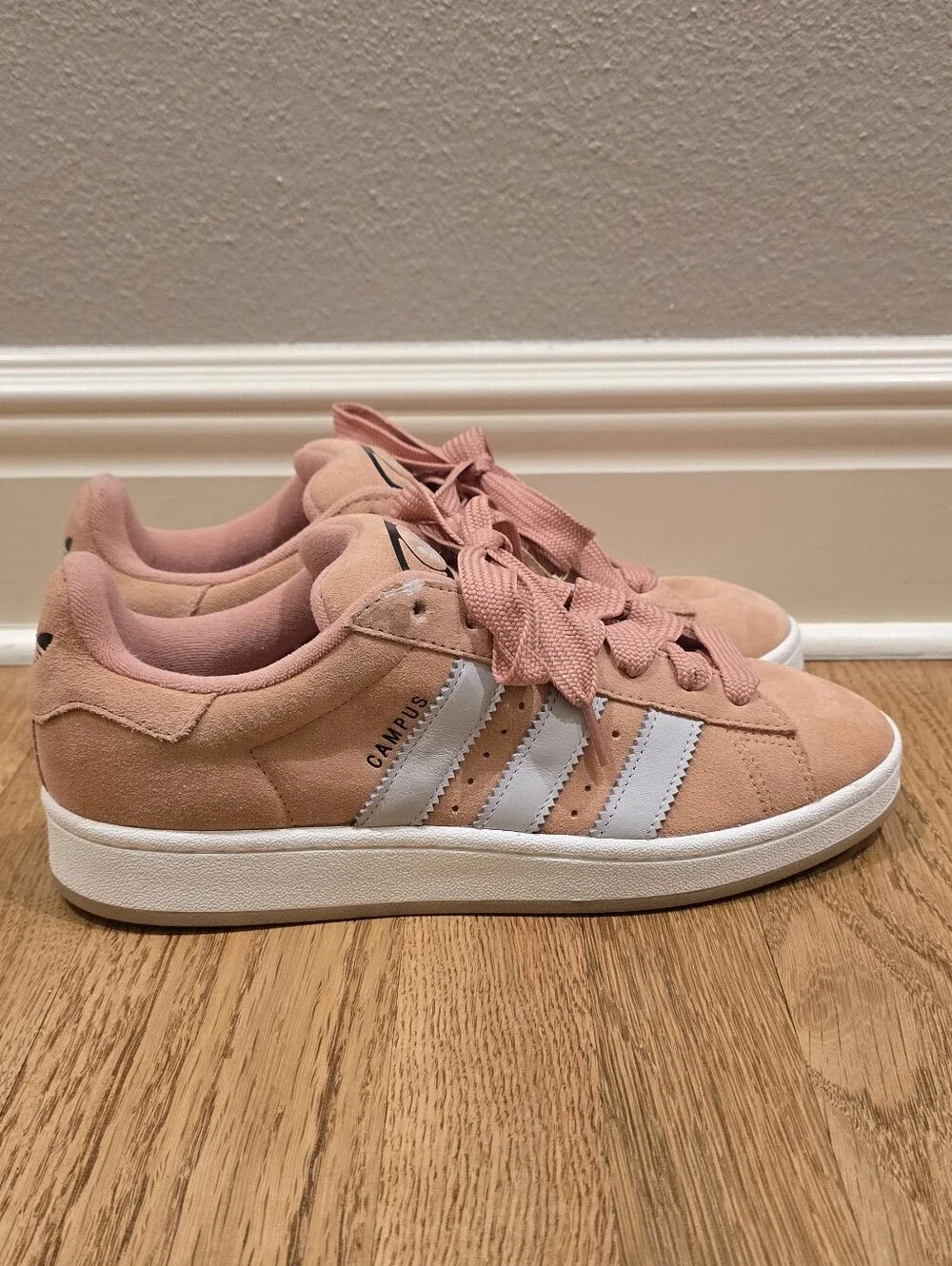 Adidas Campus 00s Suede Wonder Clay Grey Core Black Men's Size 9 ID8268